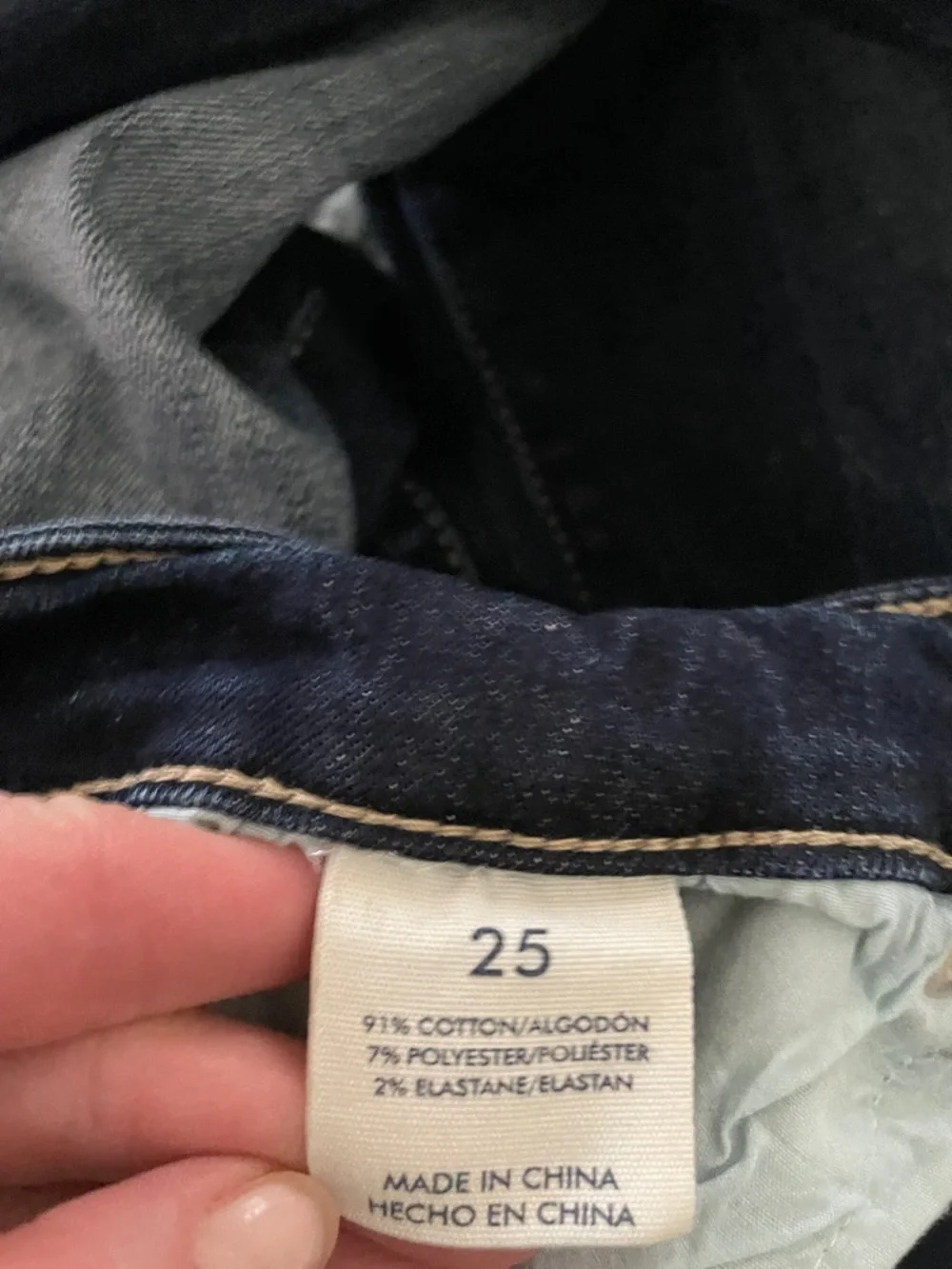 BKE Women's Dark Indigo Ripped Skinny Jeans - Picture 6 of 9